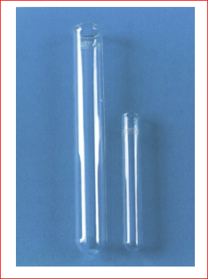 Test Tubes 125 x 16mm with rim 1.2mm medium wall