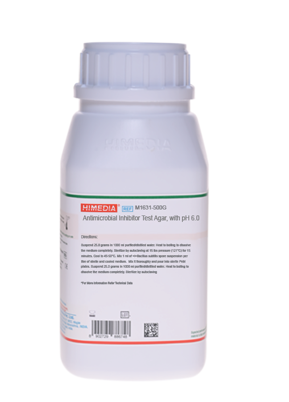 Antimicrobial Inhibitor Test Agar pH 6.0 500g
