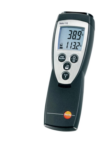 Testo 110 thermocouple thermometer