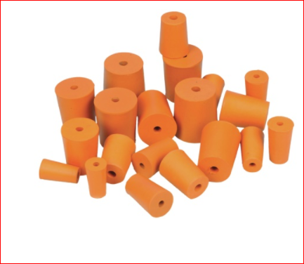 Rubber Stopper 1 Hole 31x36x35
