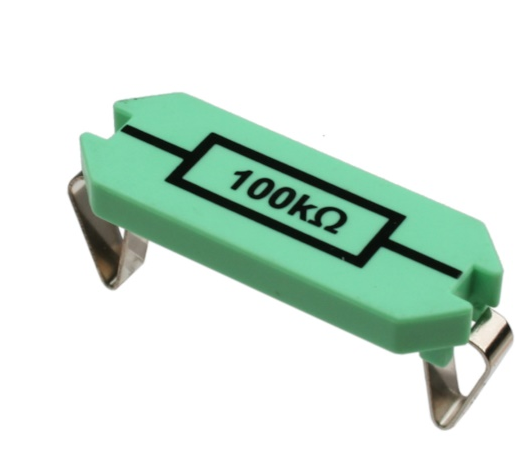 Resistor 100k 1/4W 5% (DIN)