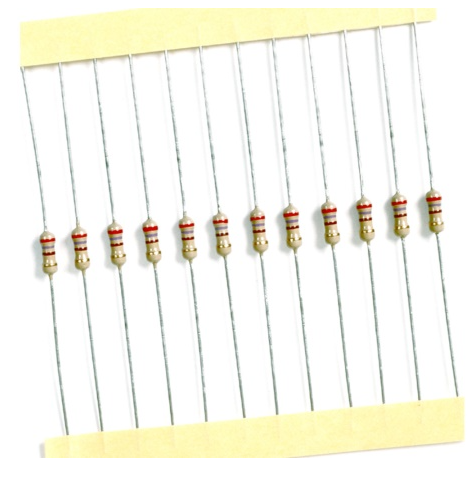 C/F Resistor 22R CR25 1/4W