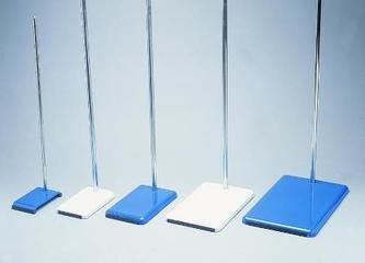 Retort Stand Base Steel Blue Acrylic 250X160m