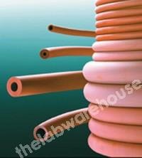 Tubing Red Rubber Metric Heavy Wall 8X5mm Coi