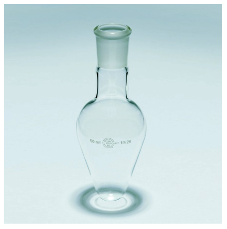 Pear Flask 50ml S 1423 Quickfit