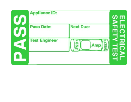 PAT Test Label - Passed